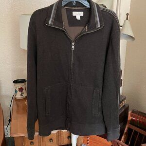 Men’s Sz. L Vintage Banana Republic Ian Francisco Full Front Zip Sweater